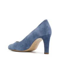 Синие кожаные туфли от Högl