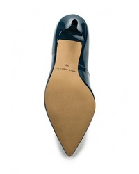 Синие кожаные туфли от Indiana