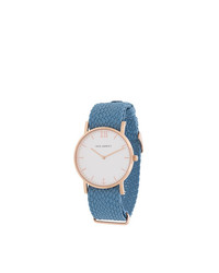 Женские синие кожаные часы от PAUL HEWITT