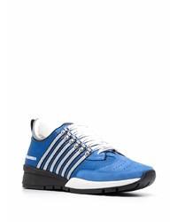 Мужские синие кроссовки от DSQUARED2