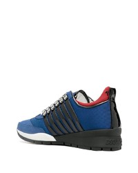 Мужские синие кроссовки от DSQUARED2