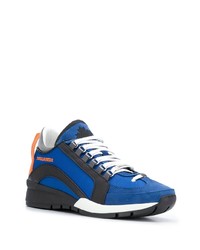 Мужские синие кроссовки от DSQUARED2