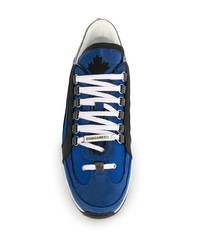 Мужские синие кроссовки от DSQUARED2