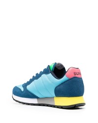 Мужские синие кроссовки от Sun 68