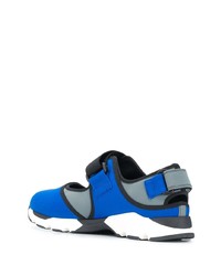 Мужские синие кроссовки от Marni