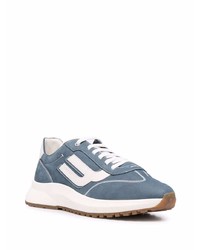 Мужские синие кроссовки от Bally