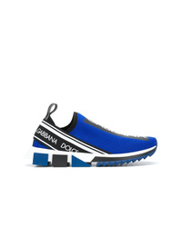Мужские синие кроссовки от Dolce & Gabbana