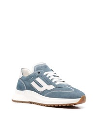 Мужские синие кроссовки от Bally