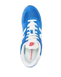 Мужские синие кроссовки от New Balance