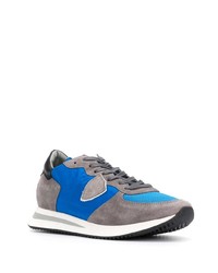 Мужские синие кроссовки от Philippe Model Paris