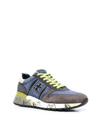 Мужские синие кроссовки от Premiata