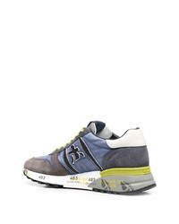 Мужские синие кроссовки от Premiata