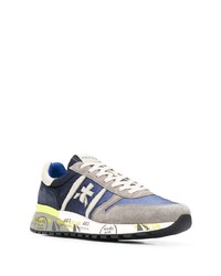 Мужские синие кроссовки от Premiata