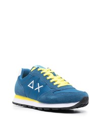 Мужские синие кроссовки от Sun 68