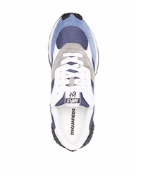 Мужские синие кроссовки от DSQUARED2