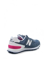 Женские синие кроссовки от New Balance