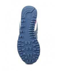 Женские синие кроссовки от New Balance