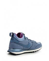 Женские синие кроссовки от Nike