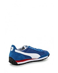 Женские синие кроссовки от Puma