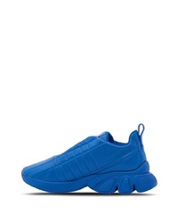 Мужские синие кроссовки от Burberry