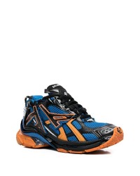 Мужские синие кроссовки от Balenciaga