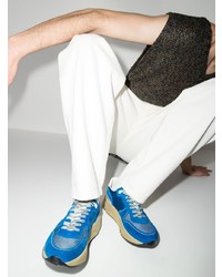 Мужские синие кроссовки от Golden Goose