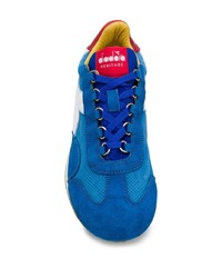 Мужские синие кроссовки от Diadora