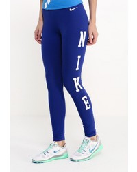 Синие леггинсы от Nike