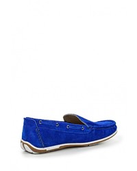 Мужские синие мокасины от Elong