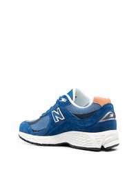 Мужские синие низкие кеды от New Balance