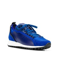 Мужские синие низкие кеды от DSQUARED2