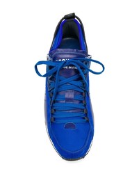 Мужские синие низкие кеды от DSQUARED2