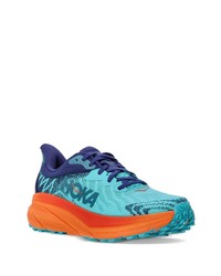 Мужские синие низкие кеды от Hoka One One