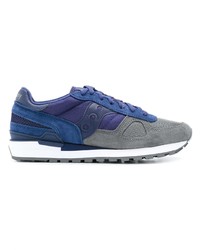 Мужские синие низкие кеды от Saucony