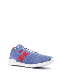 Мужские синие низкие кеды от Kiton