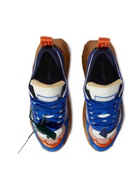 Мужские синие низкие кеды от Off-White