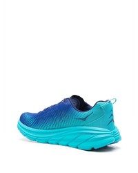 Мужские синие низкие кеды от Hoka One One