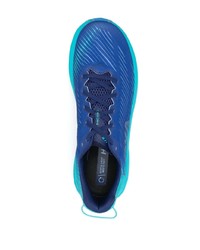 Мужские синие низкие кеды от Hoka One One