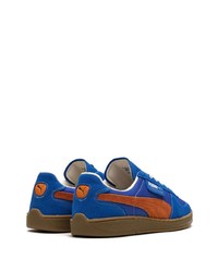 Мужские синие низкие кеды от Puma