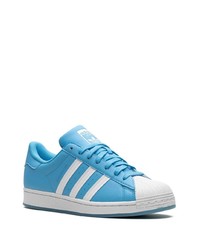 Мужские синие низкие кеды от adidas