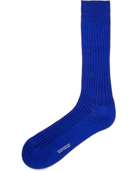 Мужские синие носки от Pantherella