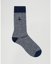 Мужские синие носки от Jack Wills