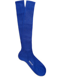 Мужские синие носки
