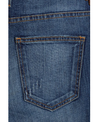 Синие рваные джинсы-бойфренды от Current/Elliott