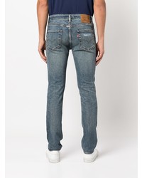 Мужские синие рваные джинсы от Levi's