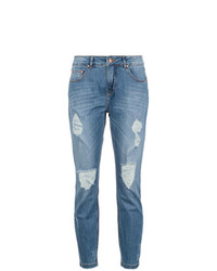Женские синие рваные джинсы от Amapô