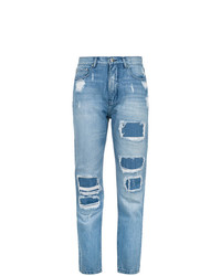 Женские синие рваные джинсы от Amapô
