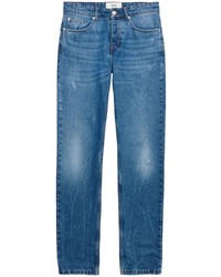 Мужские синие рваные джинсы от Ami Paris