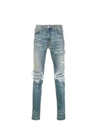 Мужские синие рваные джинсы от Amiri