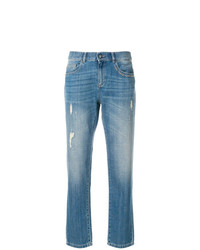 Женские синие рваные джинсы от Ash